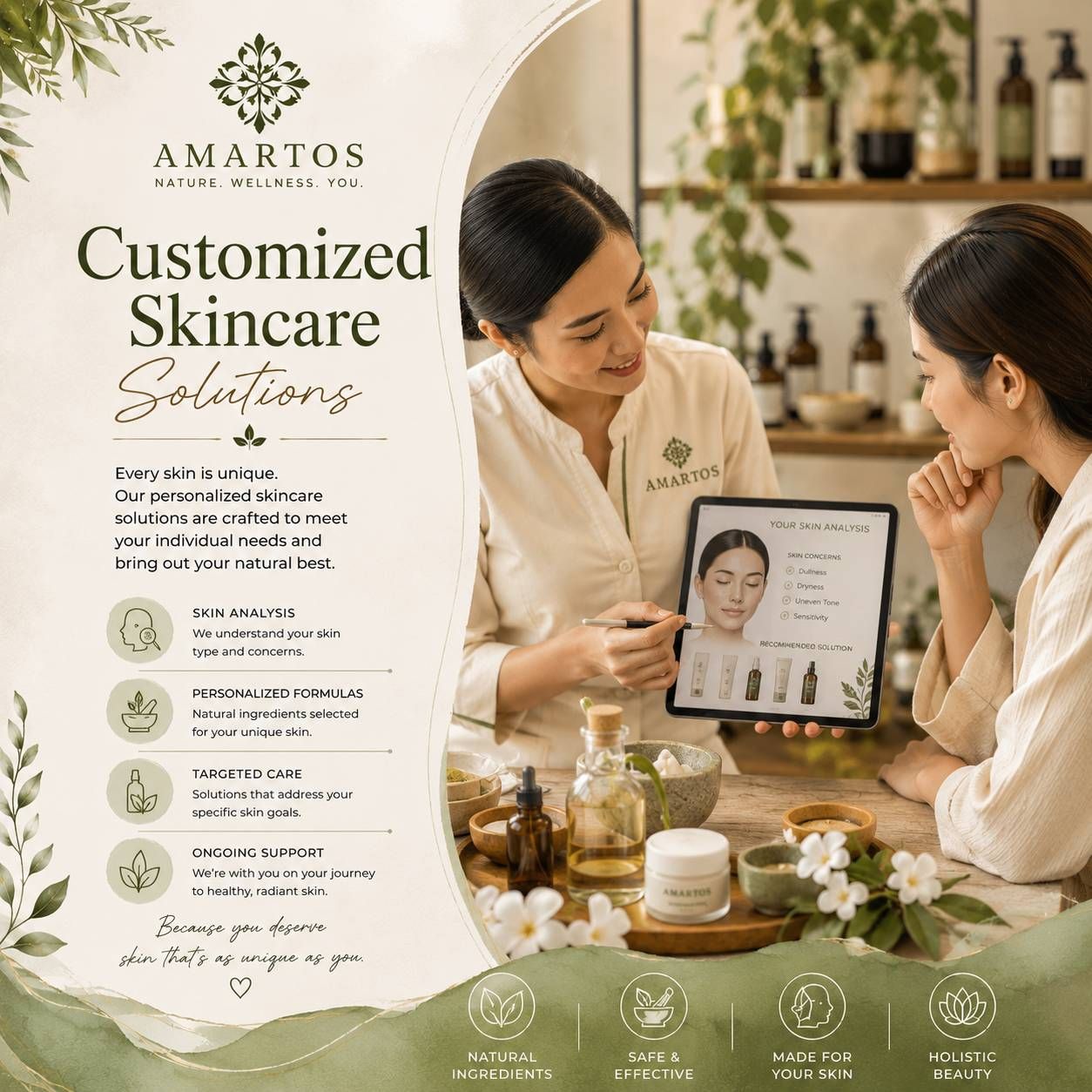 Customized Skincare Solutions
